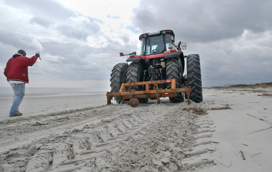 Beach tilling