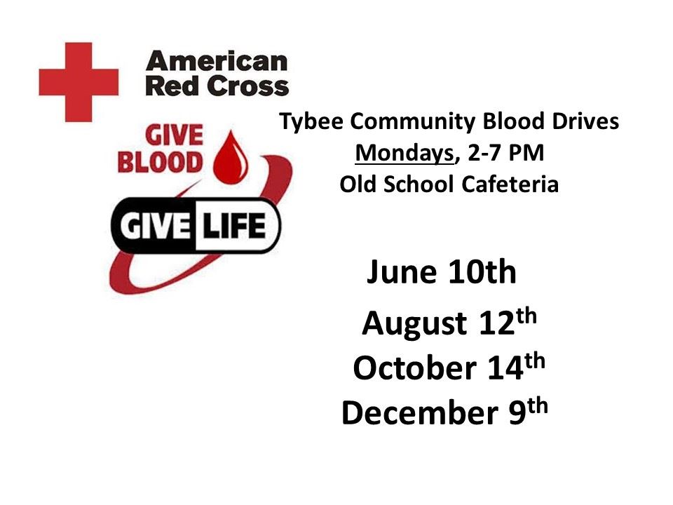 20190610 Community Blood Drive 2-7PM Old School Cafeteria