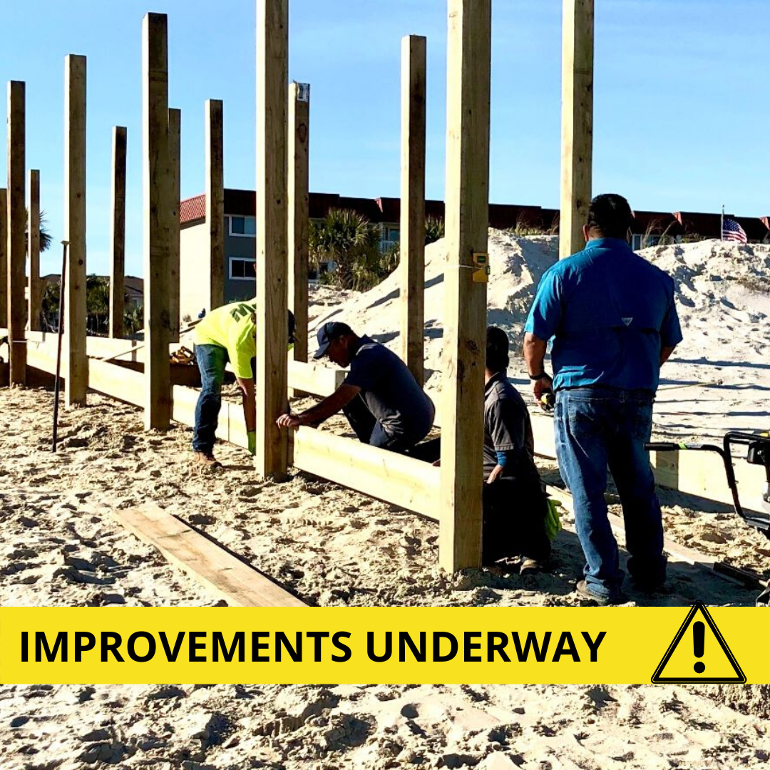 beach crossover repairs