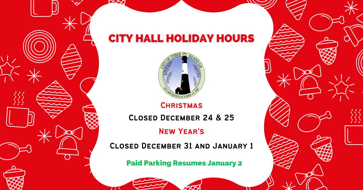 Final City Holiday Hours