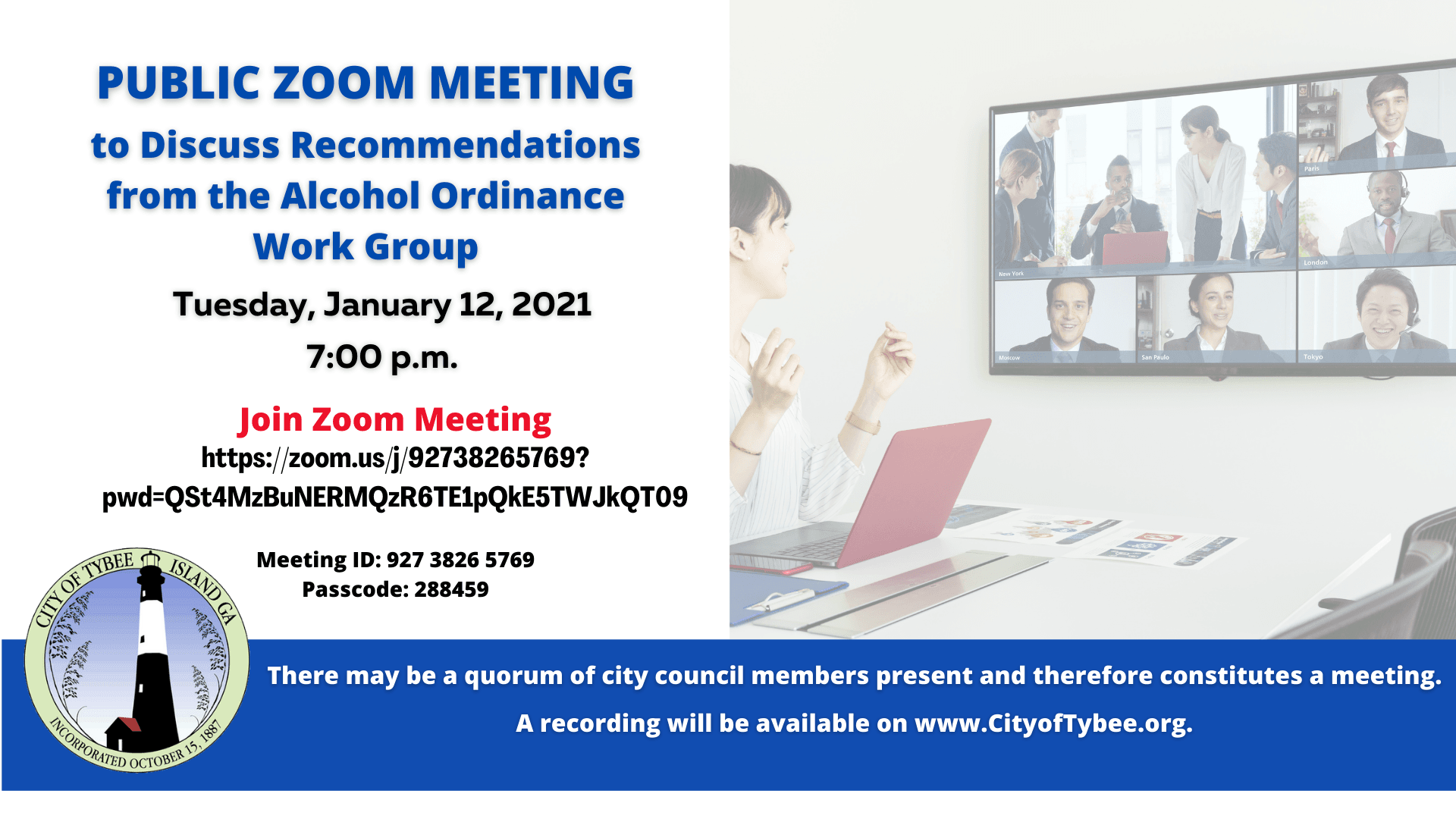 WORK-GROUP RECOMMENDS