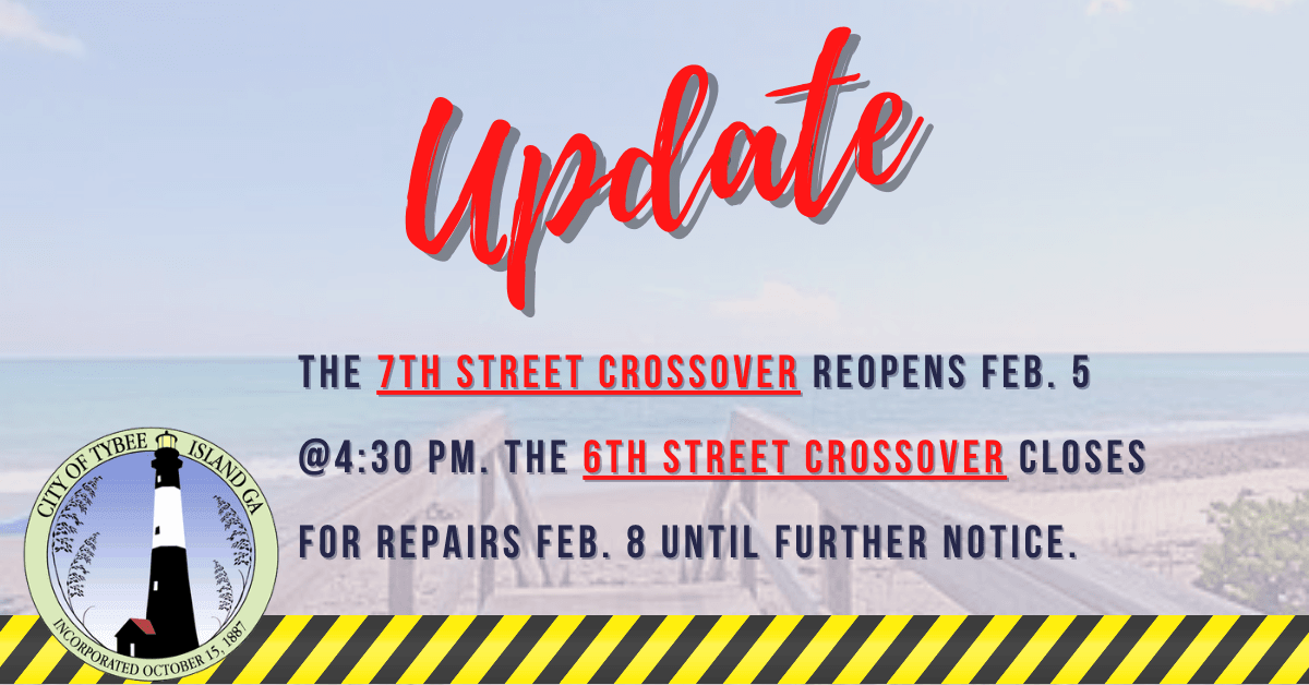 6th Street Crossover Closed