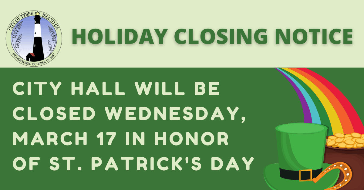 St Pat closure notice