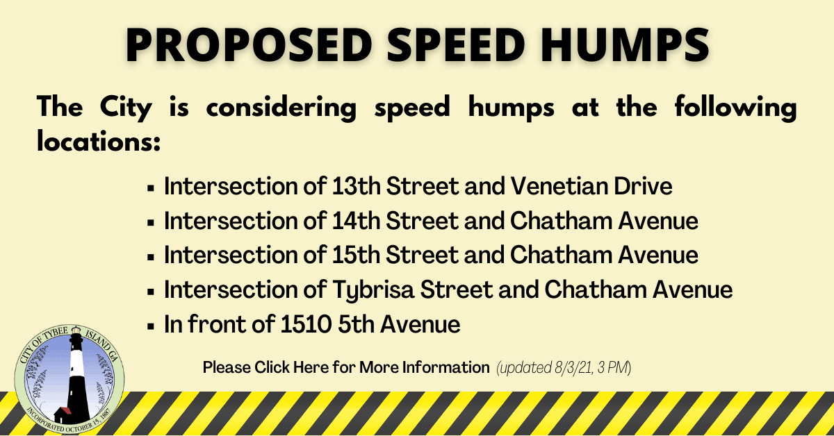 revised-Speed Humps 08-21