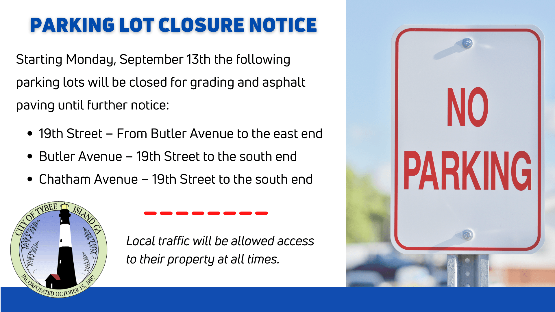 parking lot closures (1)