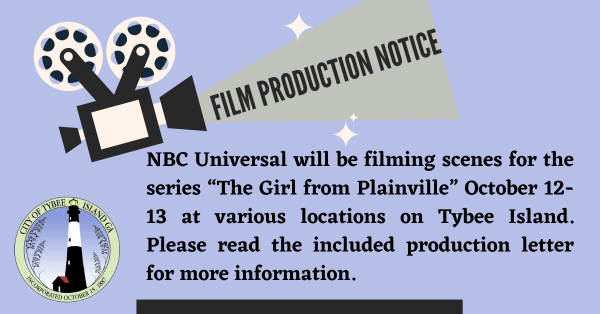 TGFP Filming notice
