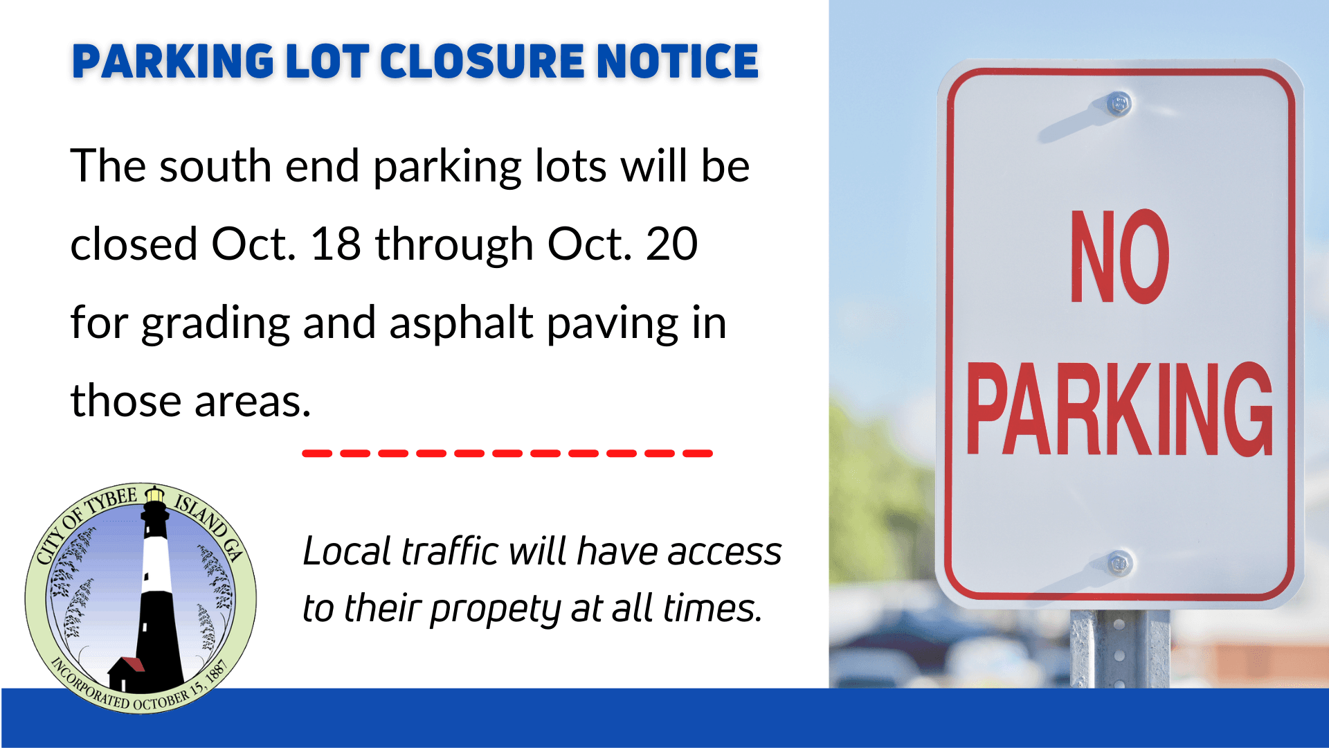 parking lot closures (3)