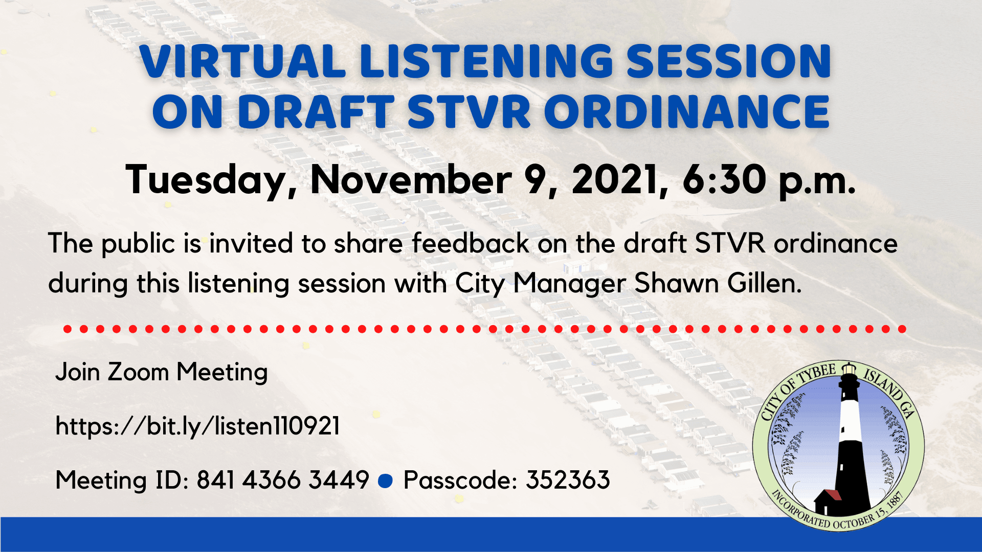STVR Listening Session-11-9-21