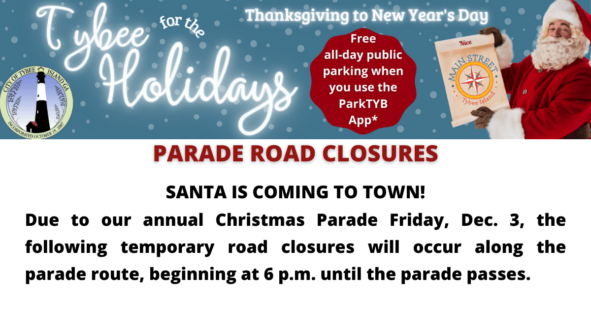 Parade Road Closures