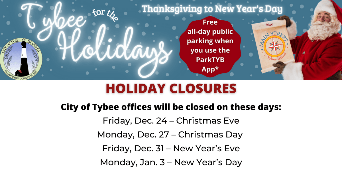 City Holiday Closures (1)