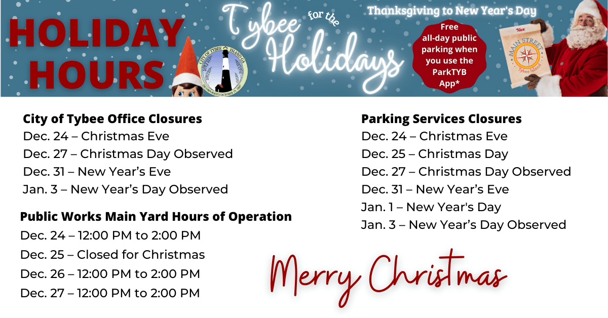 All City Holiday Closures (Facebook Post) (1)