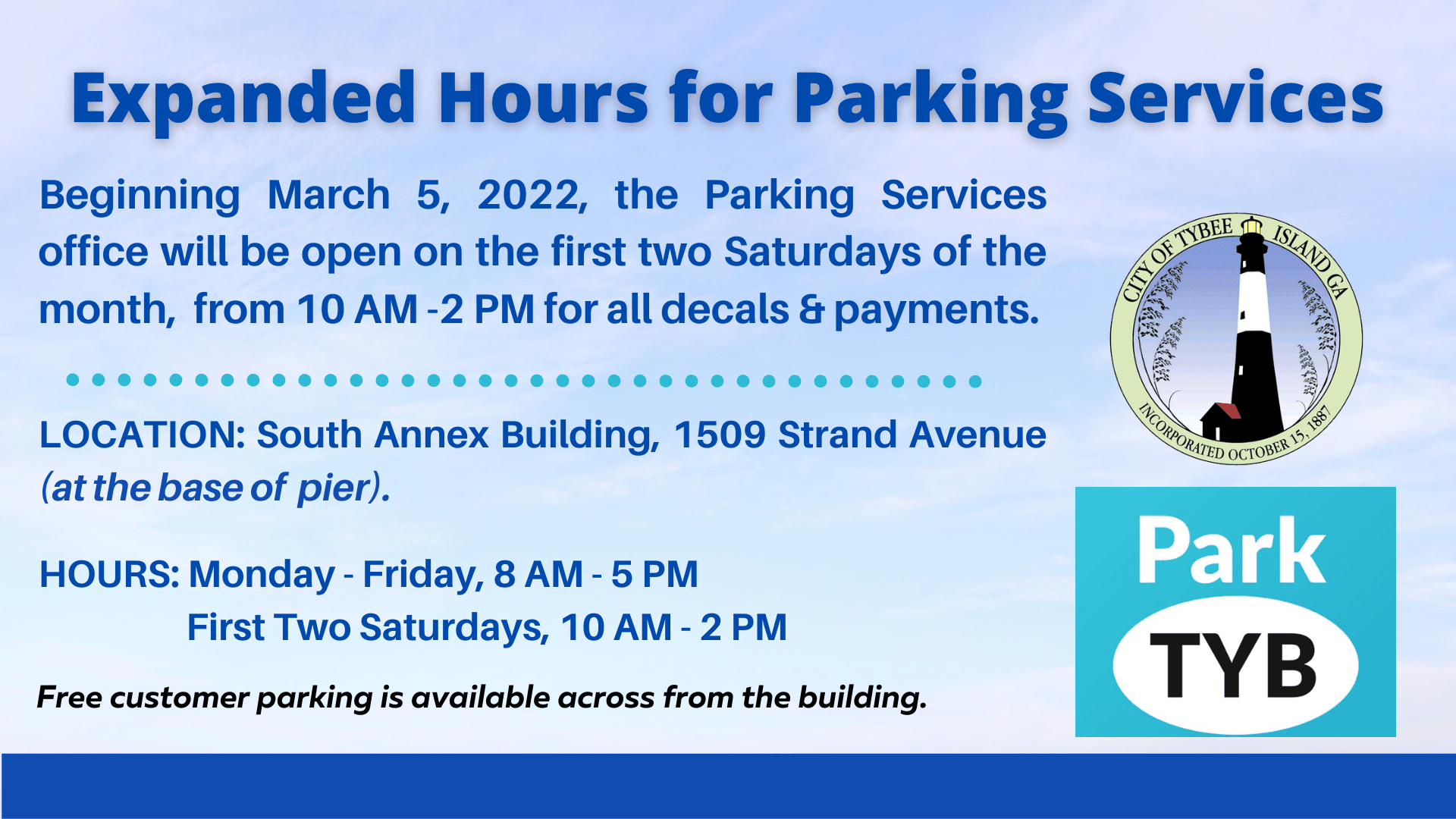 Expanded Parking Hours