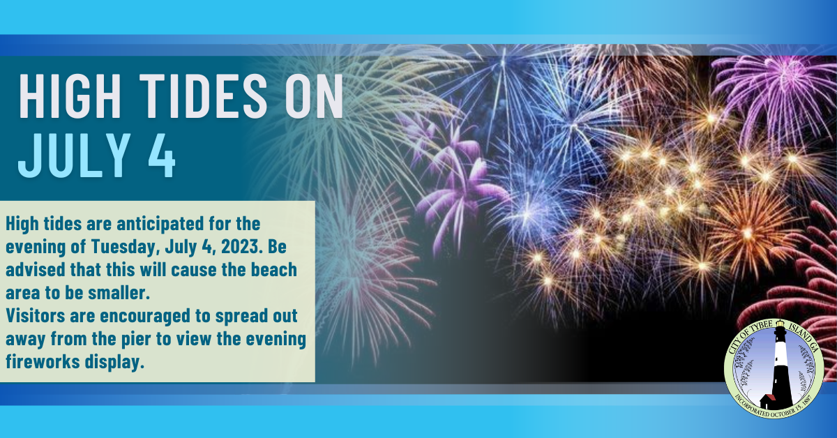 High Tide Alert July 4