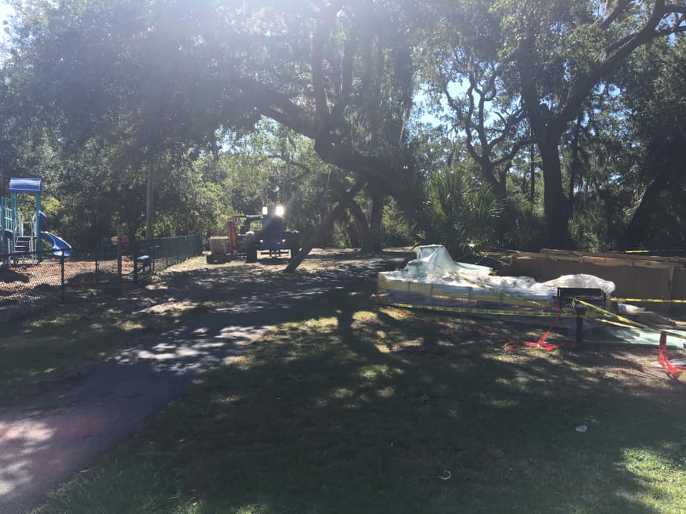 Play Ground Sidewalk