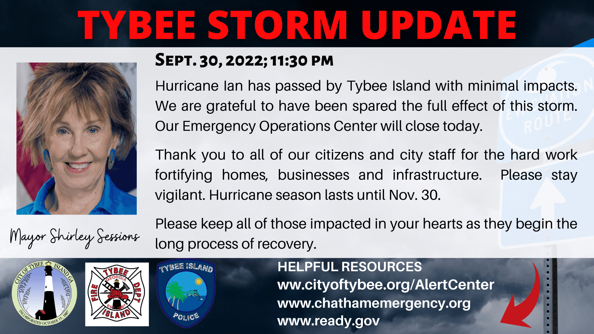 Hurricane Ian Update 7